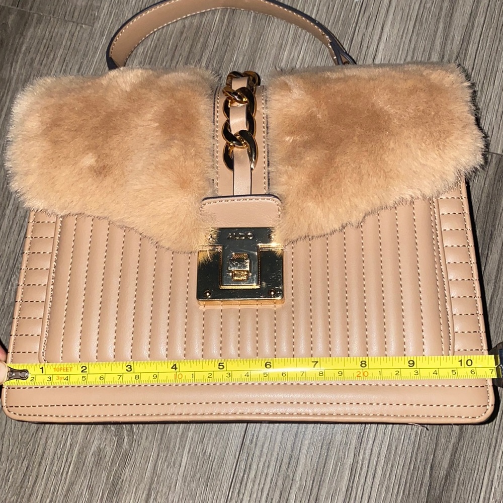 ALDO TAUPE FUR BAG - Picture 15 of 15